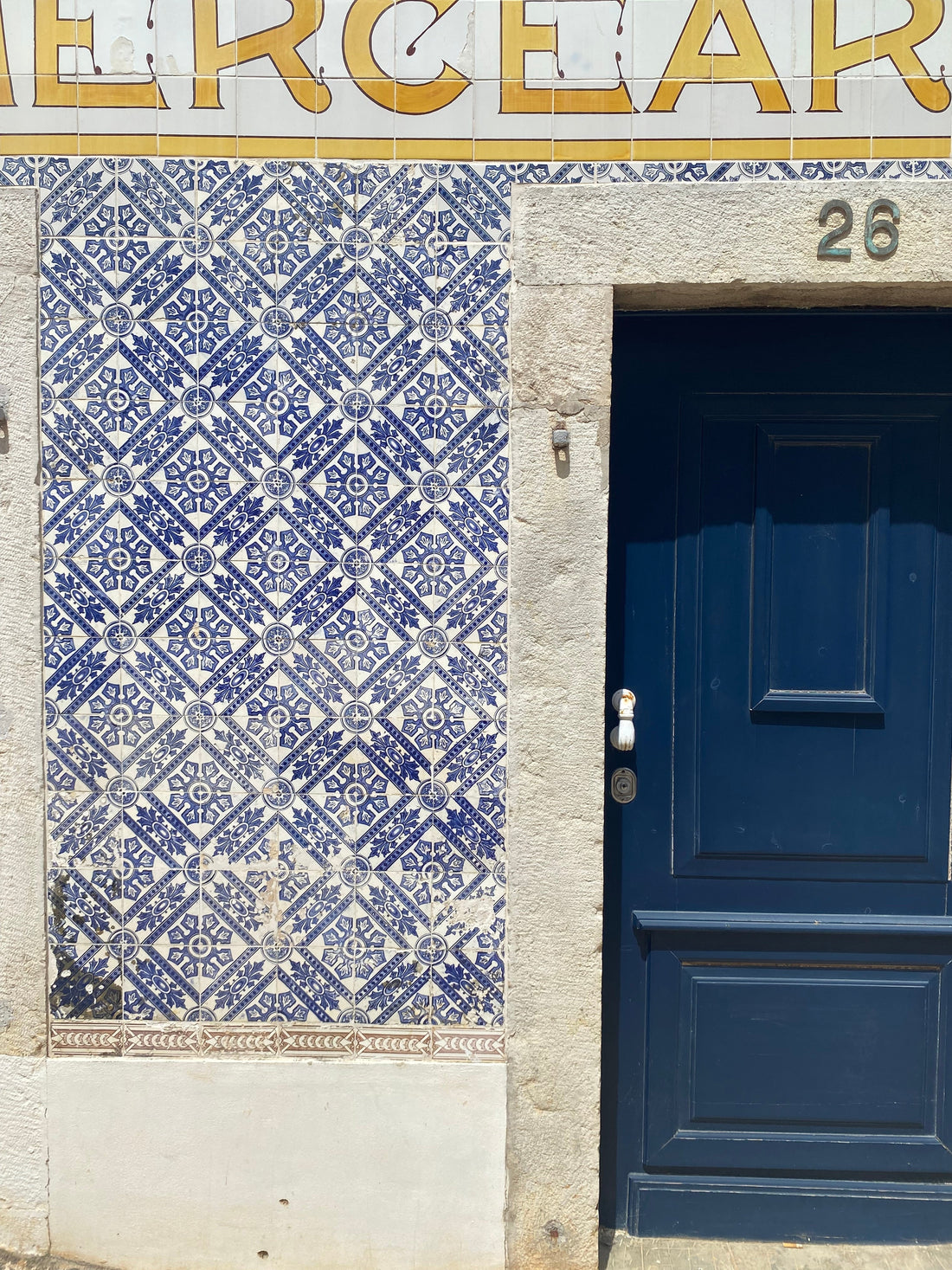 Azulejos : l'histoire du Portugal sur les murs…mais pas que.