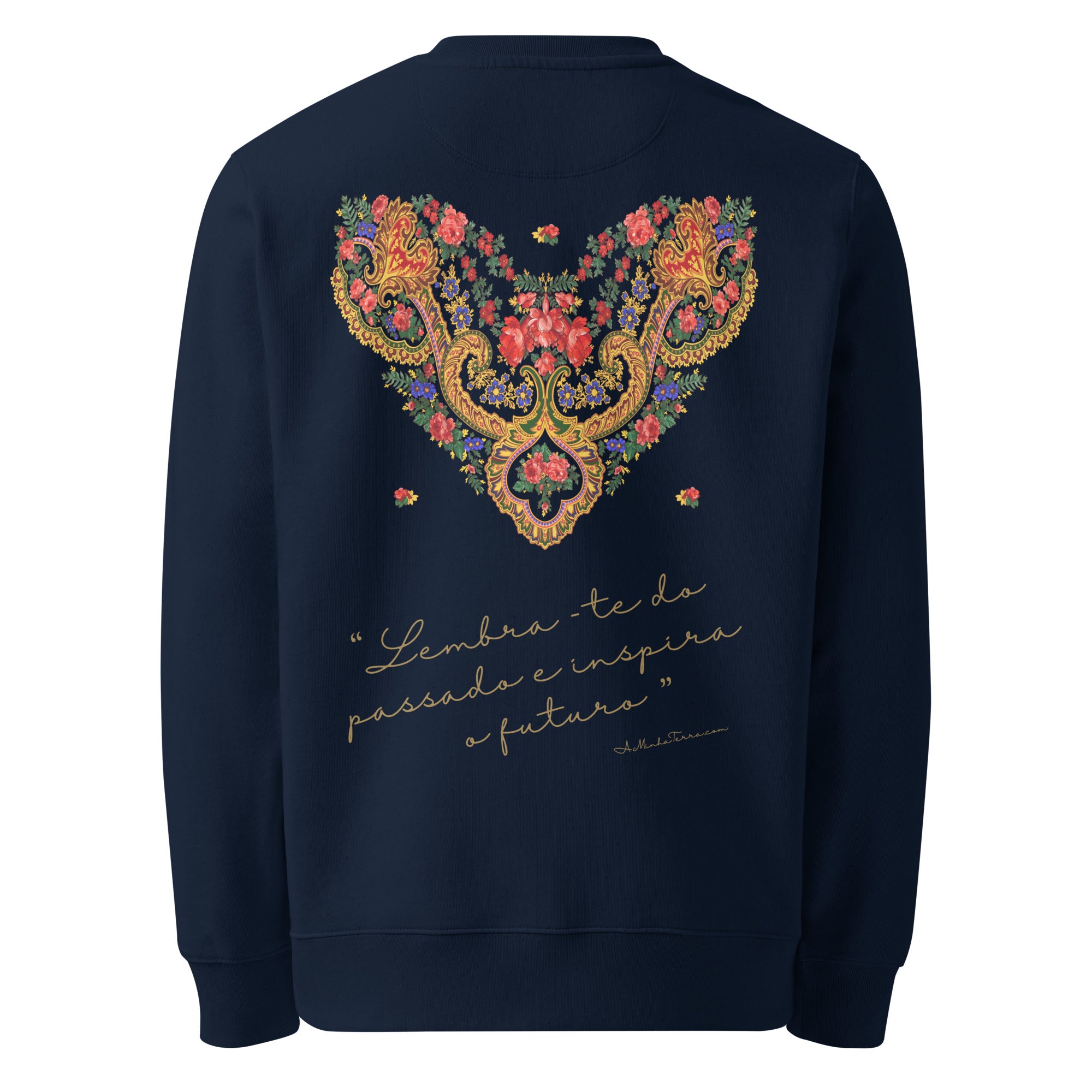 Sweatshirt « Foulard Viana Lavradeira » Édition sombre - citation