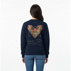 Sweatshirt « Foulard Viana Lavradeira » Édition sombre - citation