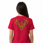 T-shirt « Foulard Viana Lavradeira » Édition sombre - citation