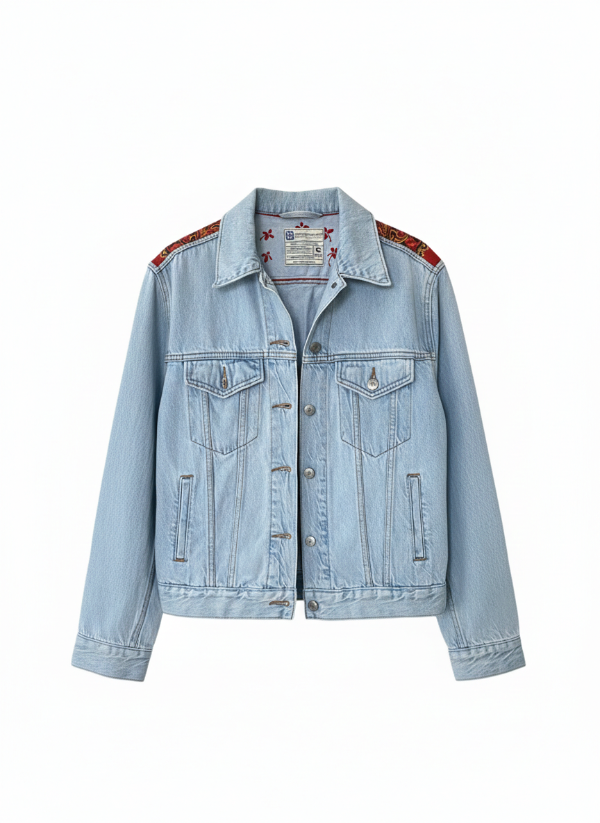 Veste #01 « Foulard Viana diamants »