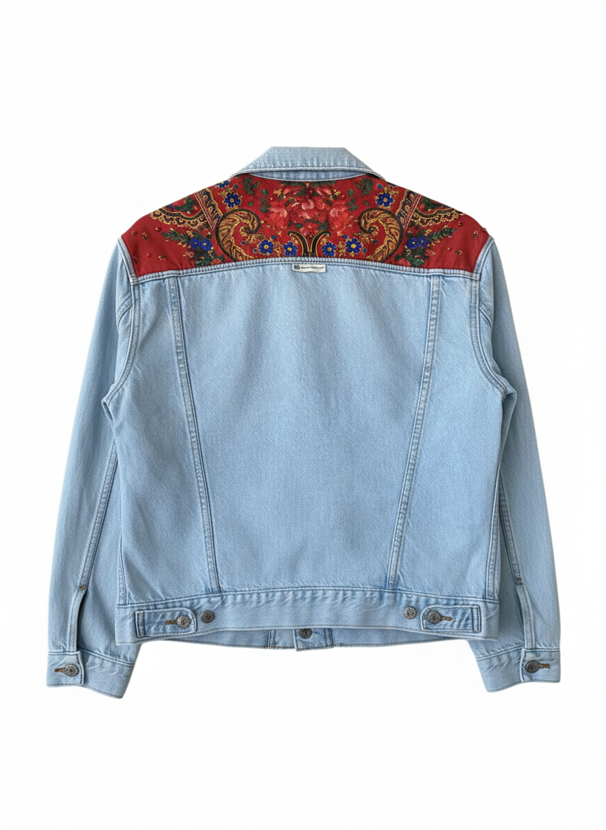 Veste #01 « Foulard Viana diamants »