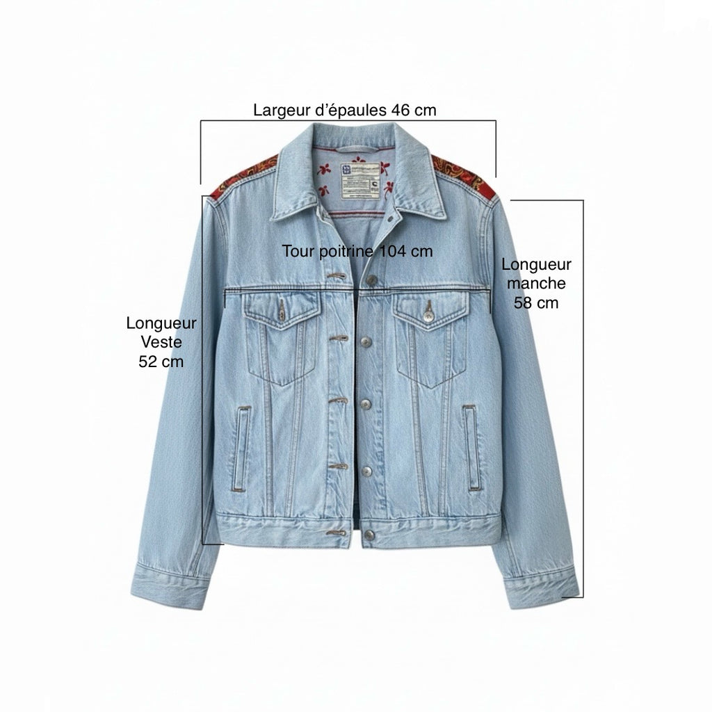 Veste #01 « Foulard Viana diamants »