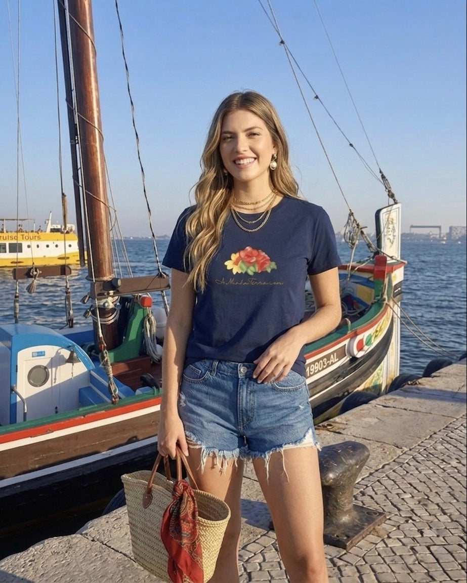 T-shirt Viana Lavradeira - Foulard