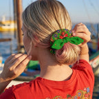 Chouchou Viana Lavradeira - Foulard Vert