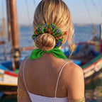 Chouchou Viana Lavradeira - Foulard Vert