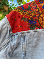 Veste #01 « Foulard Viana diamants »