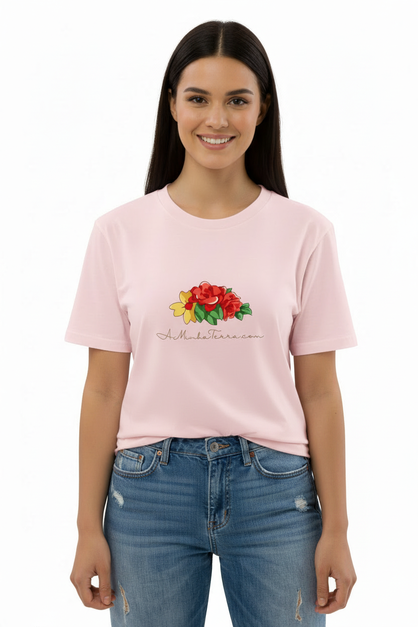 T-shirt « Foulard Viana Lavradeira » Édition claire - citation